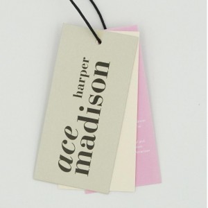 ハングタグカスタマイズされた印刷